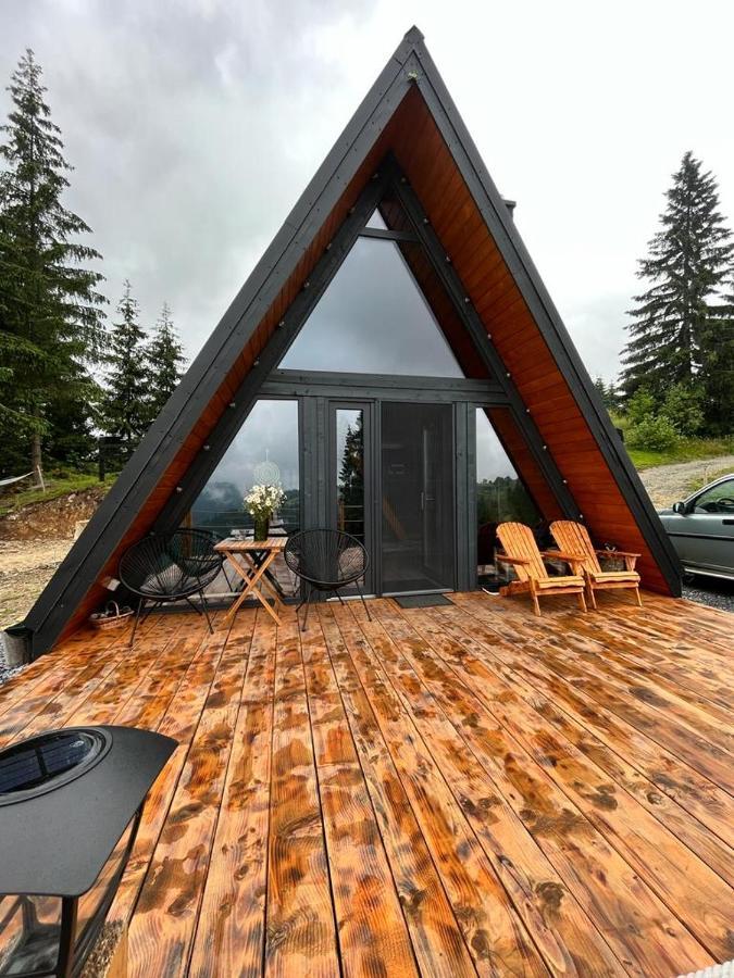 La Koltau A-Frame Hotel Mărişel Exterior foto